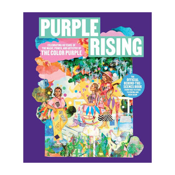 The Color Purple Purple Rising book cover the official behind the scenes book of the movie
